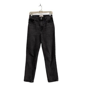 Abercrombie & Fitch Black Straight Leg Jeans